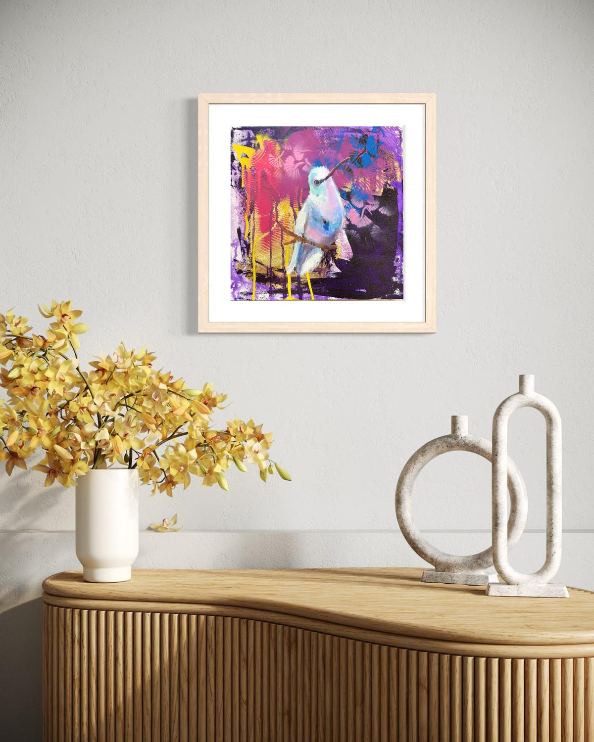 A Garden at Midnight - Fine Art Print