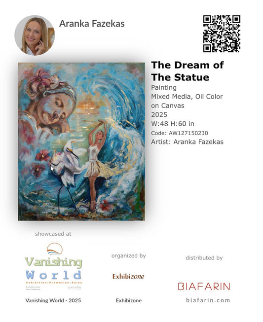 Aranka Fazekas Featured in the “Vanishing World – 2025” International Exhibition
