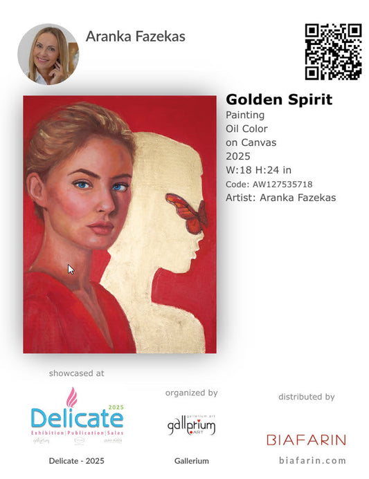 Golden Spirit” Featured in Delicate – 2025 International Exhibition
