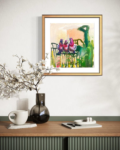 Chirp Circle - Fine Art Print