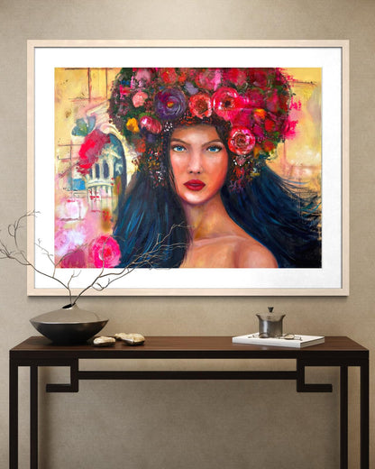 She Wears the Seasons - Fine Art Print