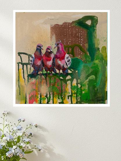 Chirp Circle - Fine Art Print