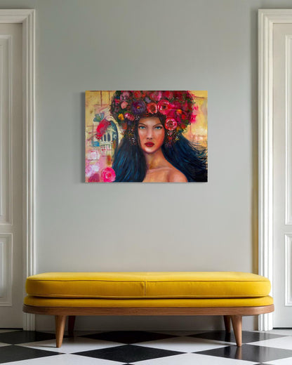 She Wears the Seasons - Fine Art Print