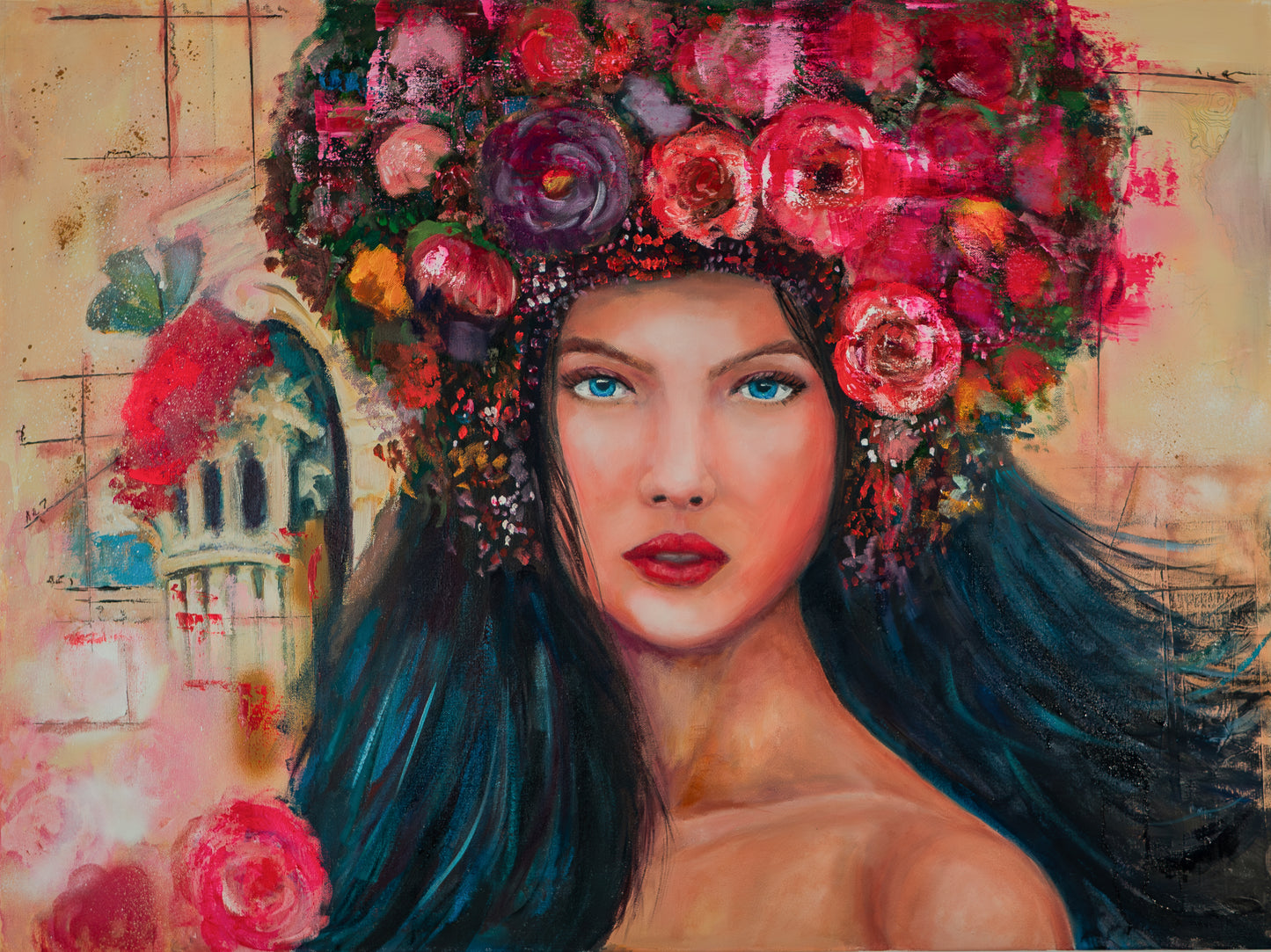 She Wears the Seasons - Fine Art Print
