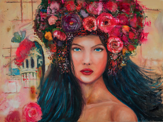 She Wears the Seasons - Fine Art Print
