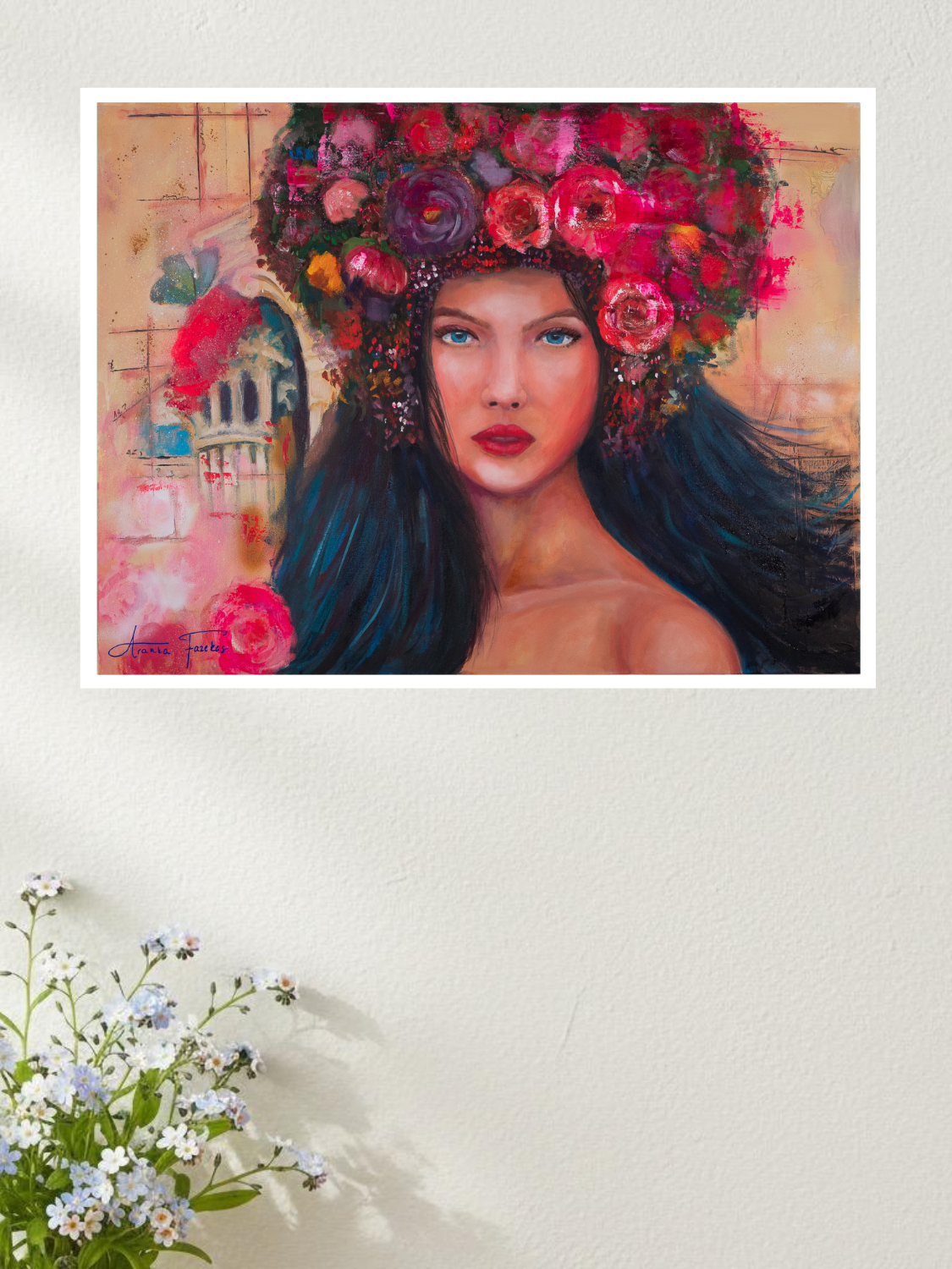 She Wears the Seasons - Fine Art Print