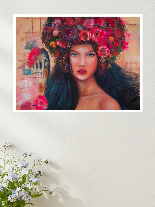 She Wears the Seasons - Fine Art Print