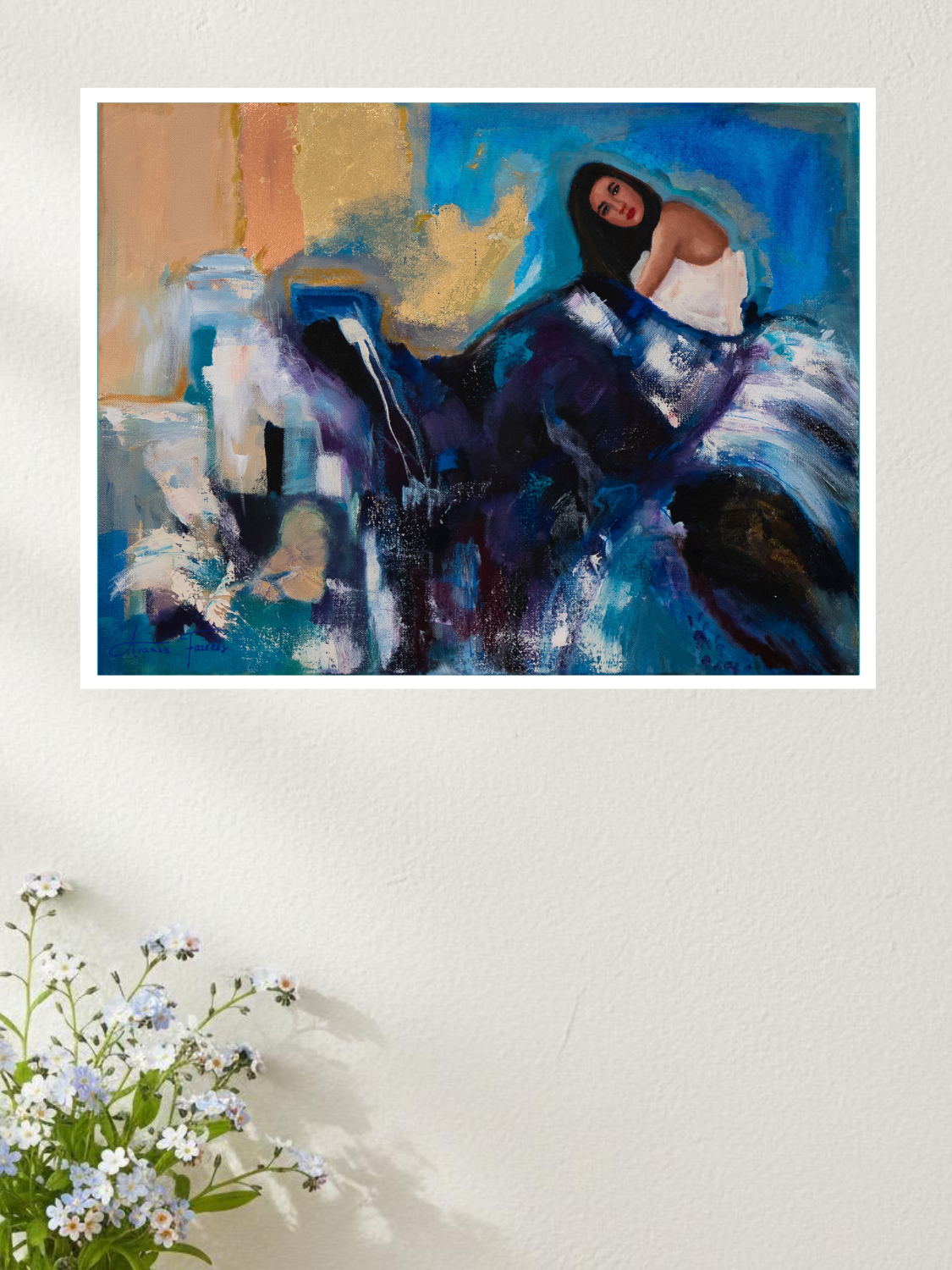 Waves of Thought - Fine Art Print by Aranka Fazekas – Aranka Fazekas Art